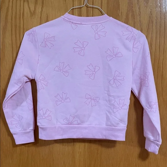 Hello Kitty Light Pink Bow Fleece Sweatshirt Kids Size Medium (Brand New) - Picture 2 of 10